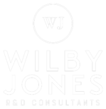 Wilby Jones White Logo